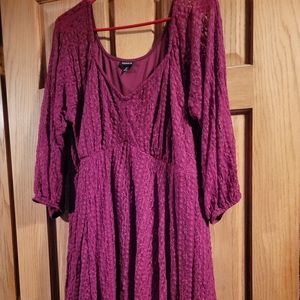 Torrid lace holiday dress